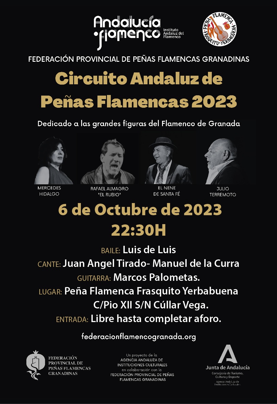Circuito Andaluz de Peñas Flamencas 2023