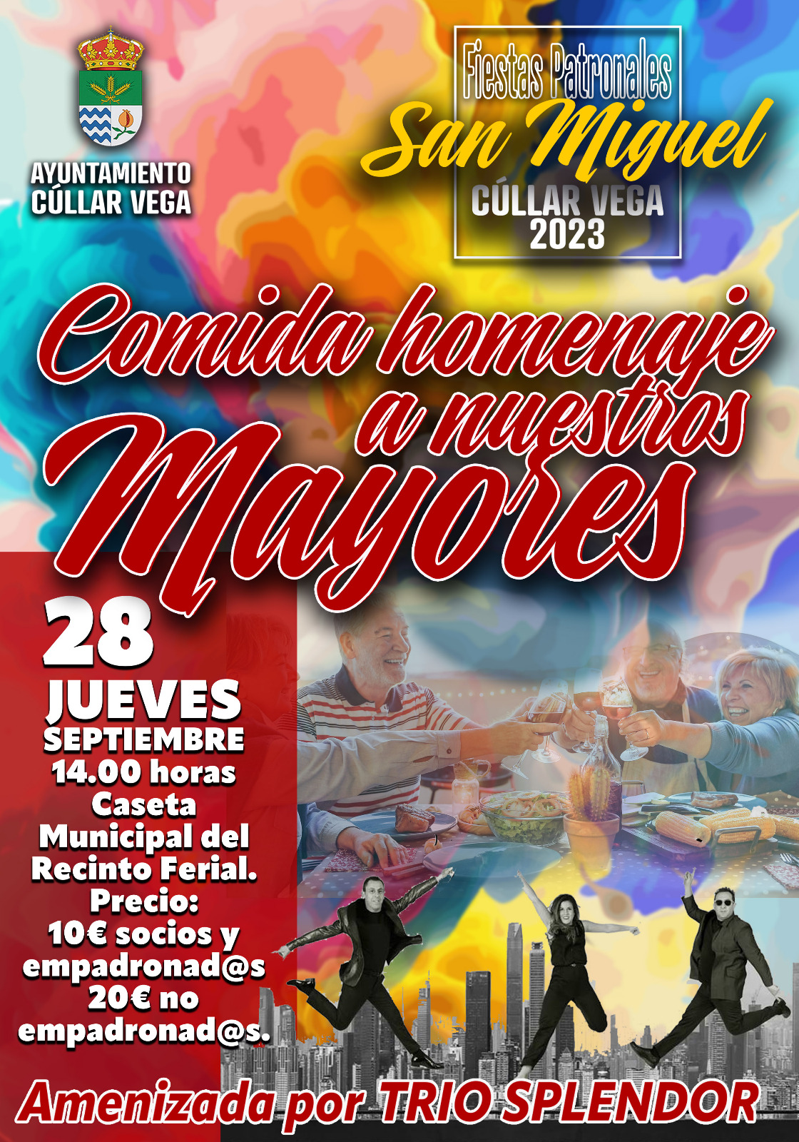 Comida Homenaje a nuestros Mayores - Fiestas de San Miguel 2023