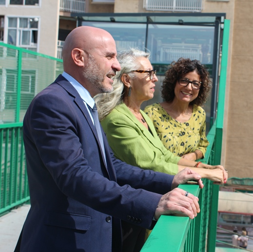El delegat del Govern a Catalunya visita Sant Feliu de Llobregat