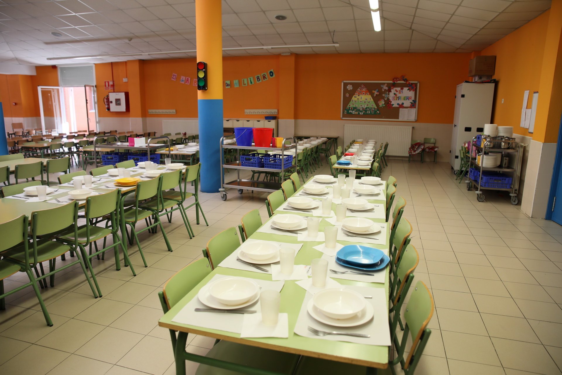 Getafe avanza en la concesión de las becas de comedor tras incrementar su presupuesto un 30%
