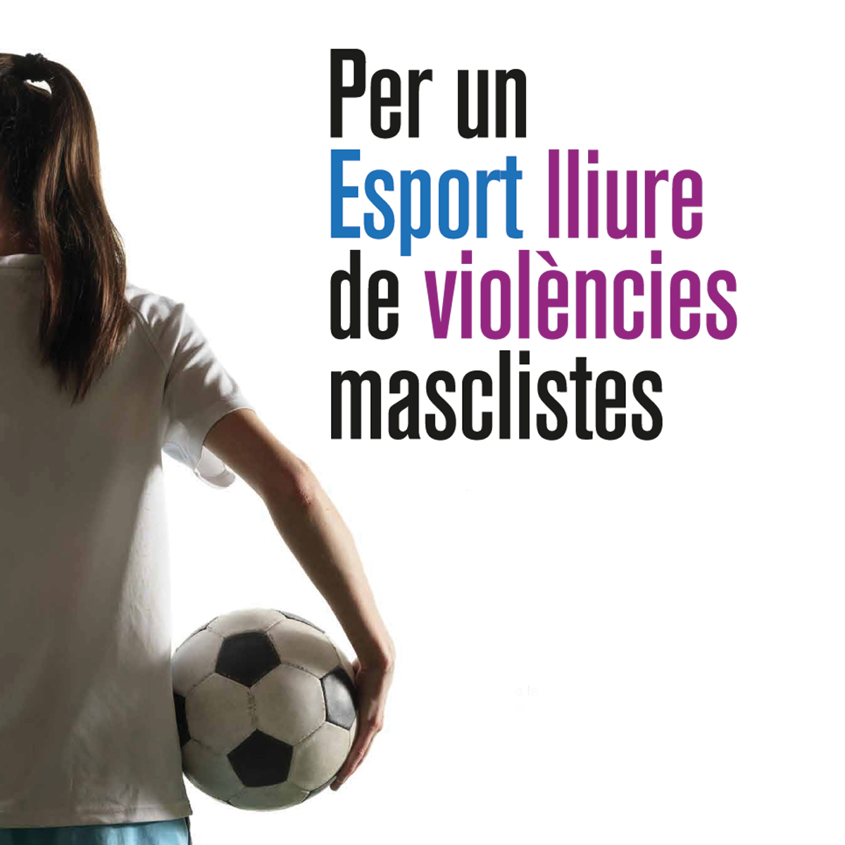 L&#039;Ajuntament se suma a la concentració per reivindicar un esport lliure de violències masclistes