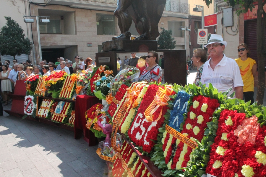 L'Ajuntament recuperarà l’ofrena floral de les entitats durant la Diada