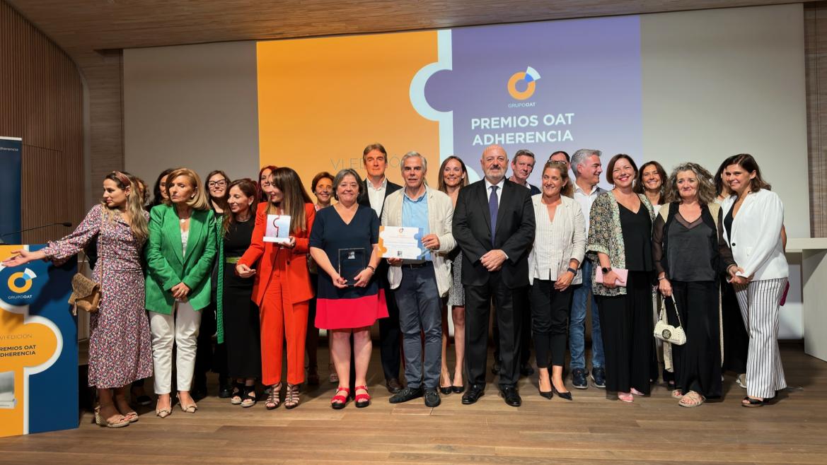 La Atención Primaria de la Comunidad de Madrid, premiada en los galardones nacionales OAT Adherencia