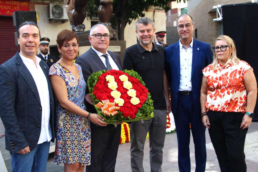 L’alcalde reivindica a l’11S els valors de la pluralitat, la diversitat, el diàleg i el compromís amb la justícia i la llibertat