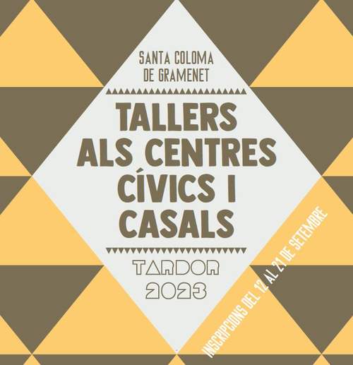 Noves propostes de tallers per a la tardor als centres cívics i casals