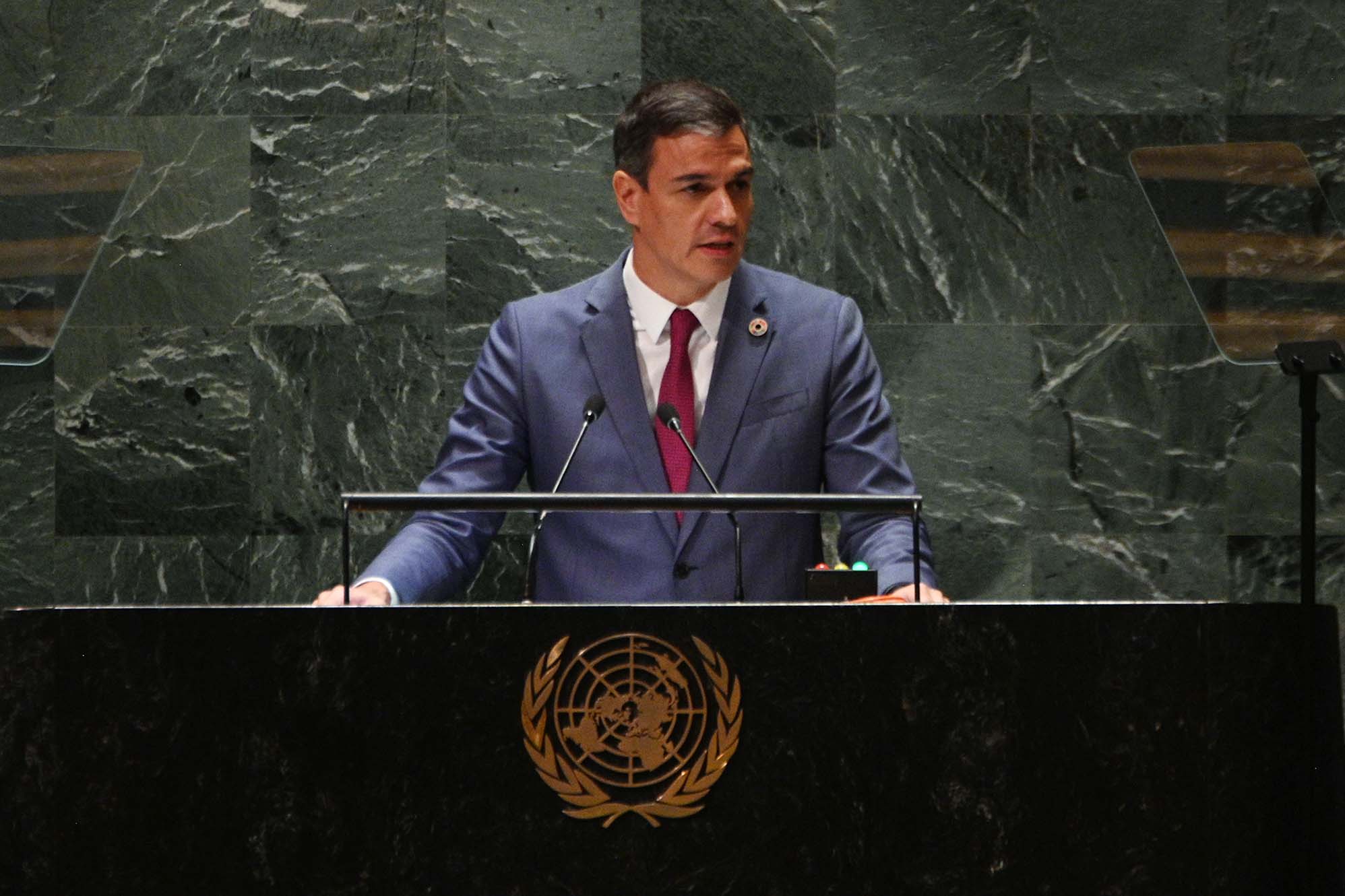 Sánchez reitera en Naciones Unidas la defensa del multilateralismo, el orden internacional basado en reglas y la Agenda 2030