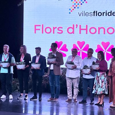Sant Feliu aconsegueix per cinquè any consecutiu les quatre Flors d&#039;Honor de Viles Florides