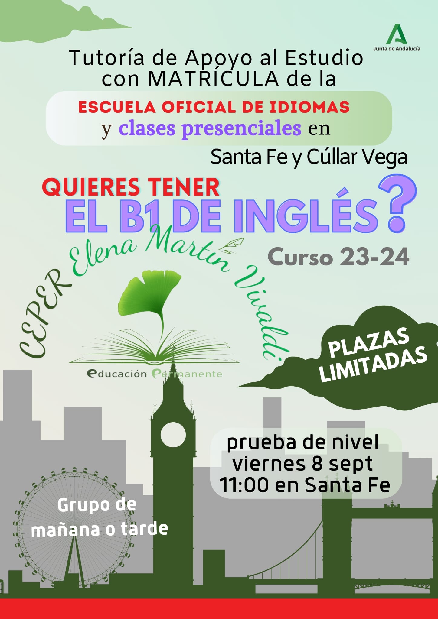 ¿Quieres tener el B1 de Inglés?