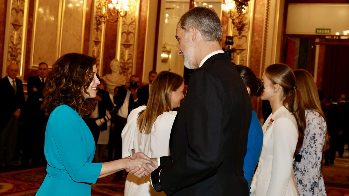 Díaz Ayuso asiste al juramento de la Constitución Española de la Princesa de Asturias