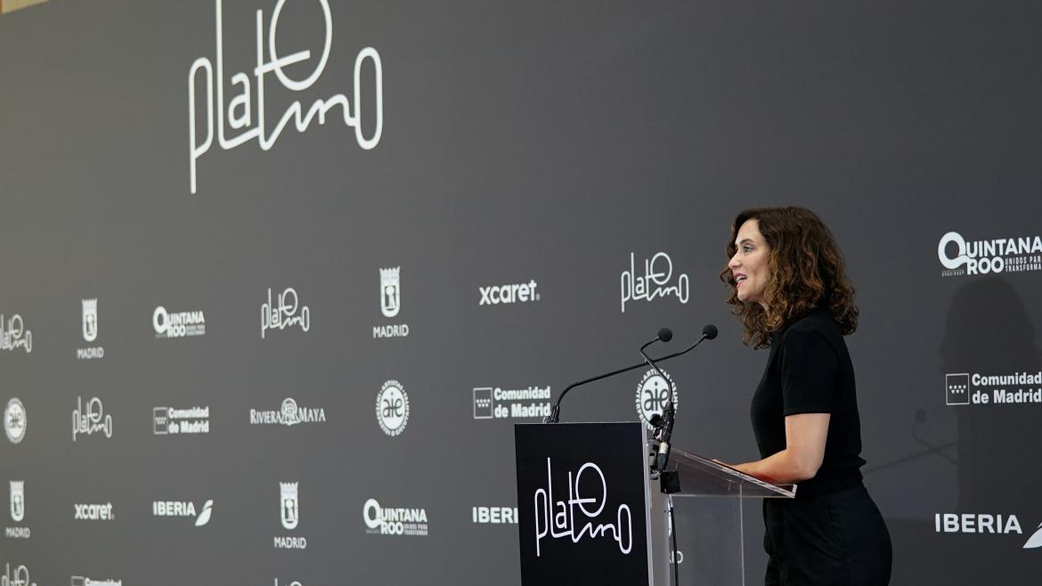 Díaz Ayuso presenta los XI Premios Platino con un acuerdo para celebrar las próximas cuatro ediciones alternando Madrid y México