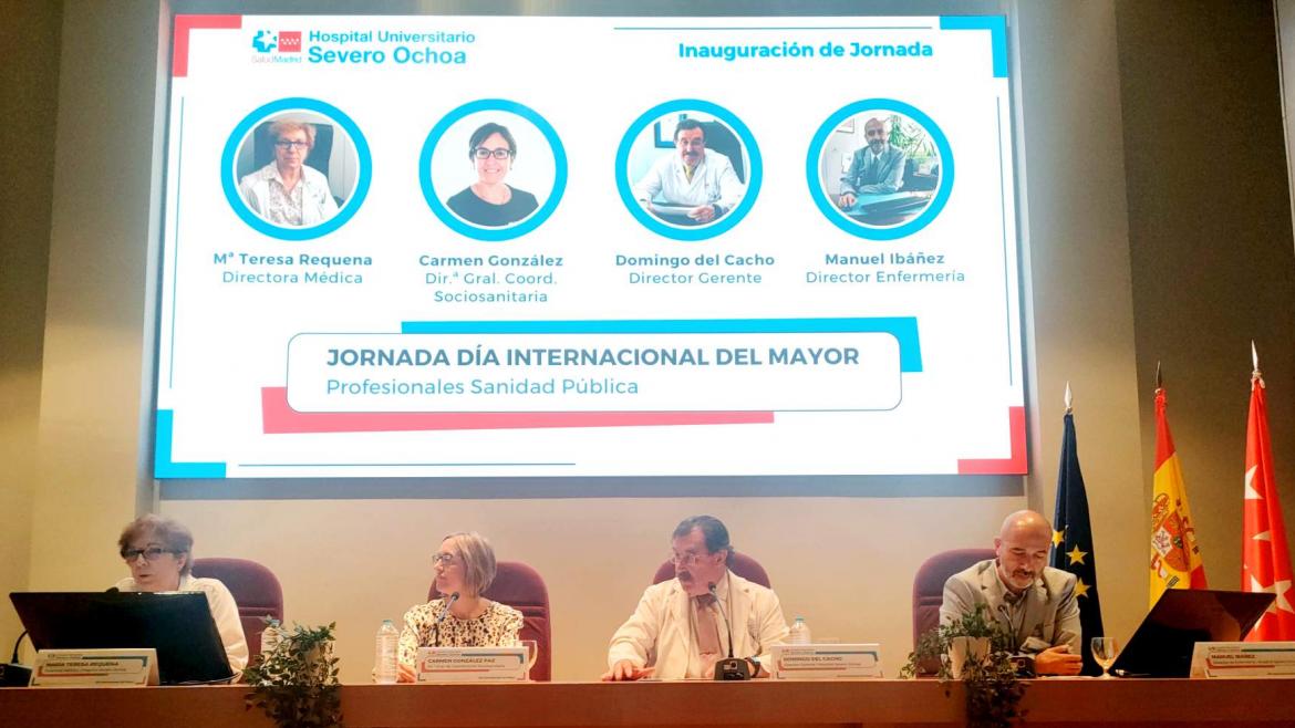 El Hospital Severo Ochoa celebra una jornada para proyectar un ‘Hospital Amable’ en atención integral y cuidados a pacientes mayores con fragilidad