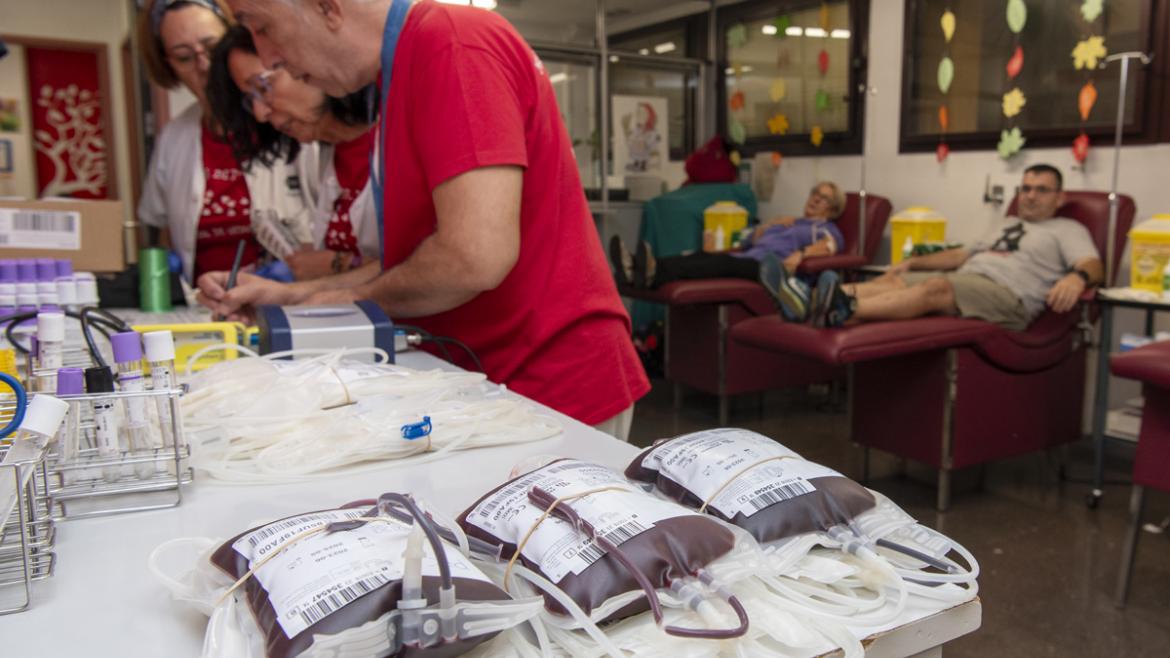 El 'maratón' del Hospital Universitario de Getafe logra 97 donaciones de sangre