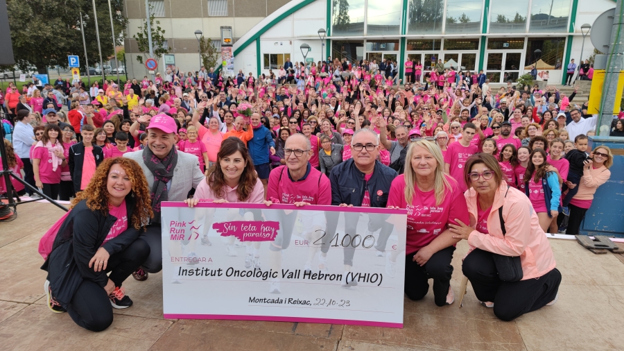 La Pink Run Mir bat rècords de participació i recull 21.000 euros