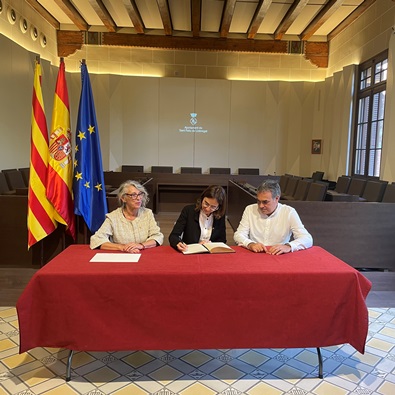 La consellera de Justícia, Drets i Memòria i l&#039;alcaldessa de Sant Feliu inauguren les jornades sobre història i memòria