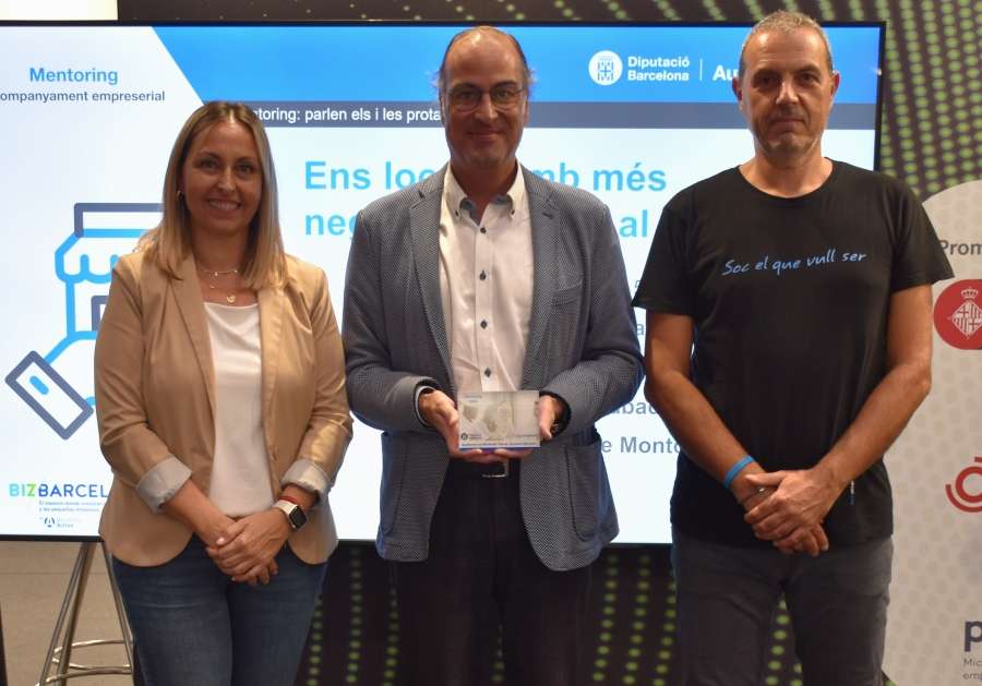 Reconeixement a l’Ajuntament a la fira BIZBarcelona