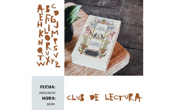 Sesión del club de lectura en castellano