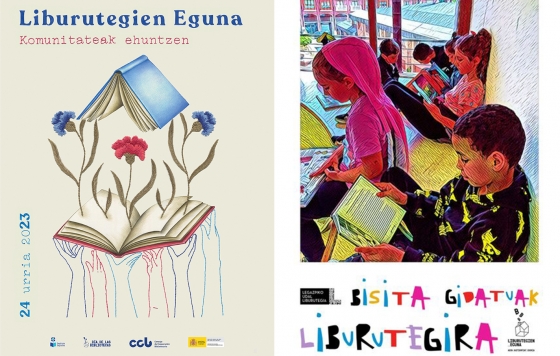 Visitas guiadas a la Biblioteca Municipal de Legazpi