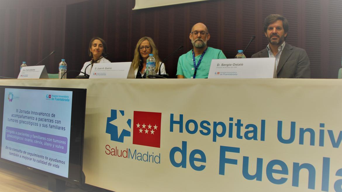 El Hospital Universitario de Fuenlabrada acoge un encuentro para pacientes con tumores ginecológicos