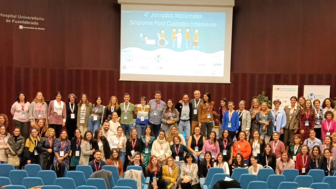 El Hospital Universitario de Fuenlabrada se convierte en punto de encuentro sobre el síndrome post UCI