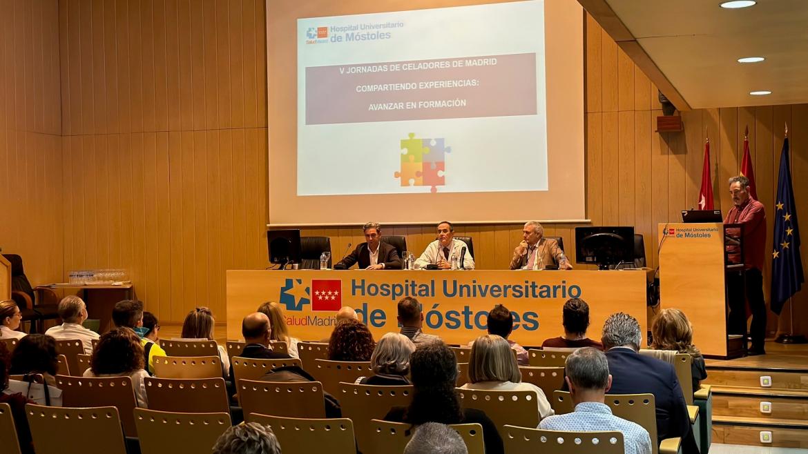 Éxito de la V Jornada de celadores de la Comunidad de Madrid organizada en el Hospital de Móstoles
