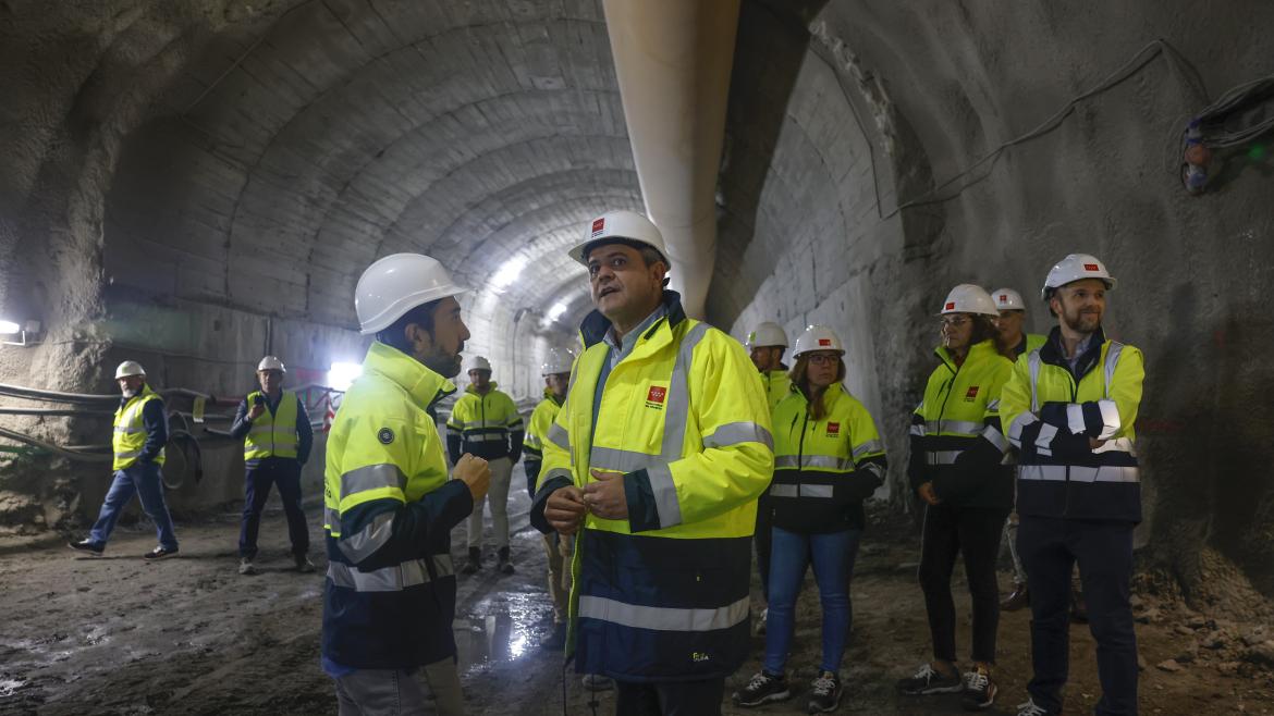 La Comunidad de Madrid ha construido ya más de la mitad de la ampliación de la Línea 3 de Metro que unirá Villaverde Alto con Getafe