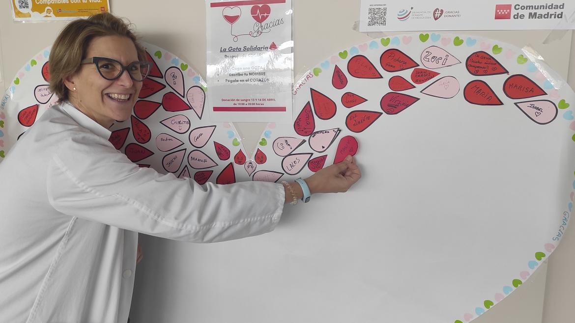 Más de 200 personas participan en el 'maratón' de donación de sangre del Hospital Universitario de Fuenlabrada
