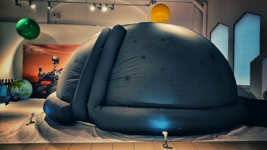 Planetari a la Casa de les Aigües amb motiu de la Setmana de la Ciència