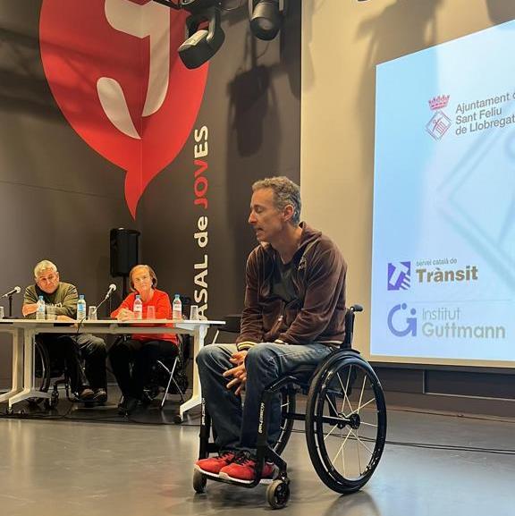 Taller de conscienciació i prevenció d&#039;accidents de trànsit en el marc de la Setmana de la disCapacitat