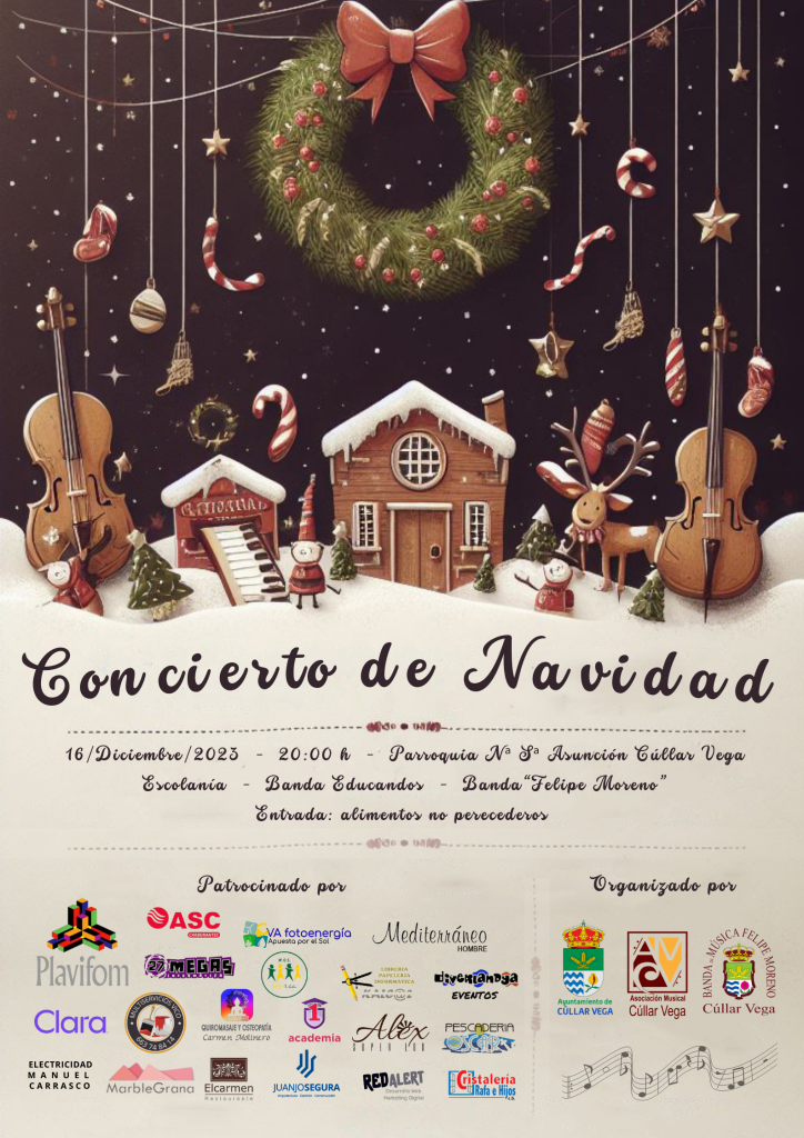 Concierto de Navidad - sábado 16 de diciembre