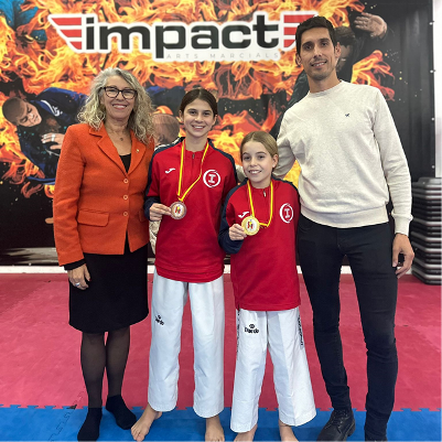 El gimnàs Impact Arts Marcials de Sant Feliu guanya dues medalles al Campionat d&#039;Espanya per clubs