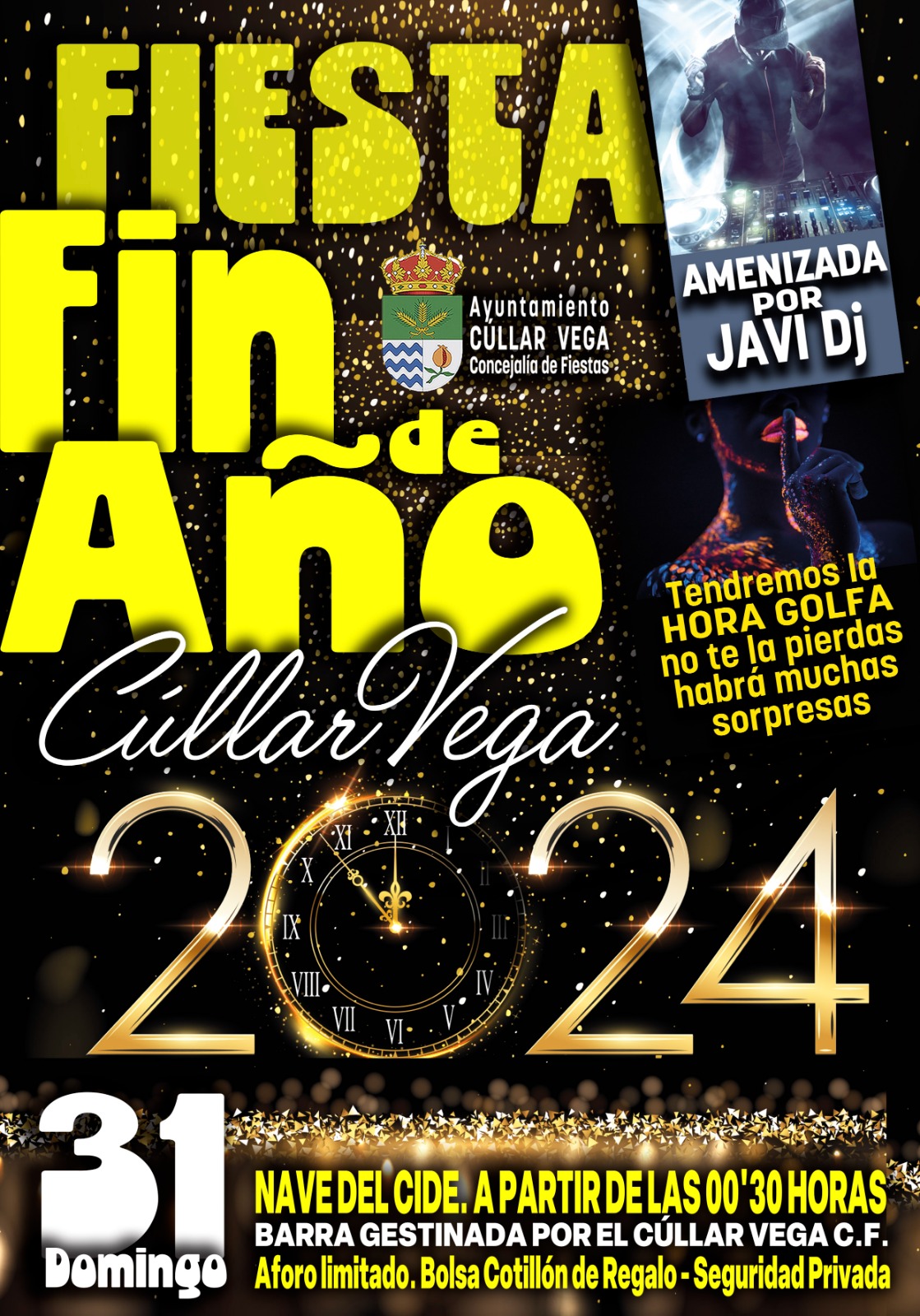 Fiesta Año Nuevo 2024 - Ayto. Cúllar Vega