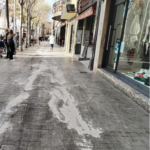 Incidència per una avaria de la maquinària de neteja viària