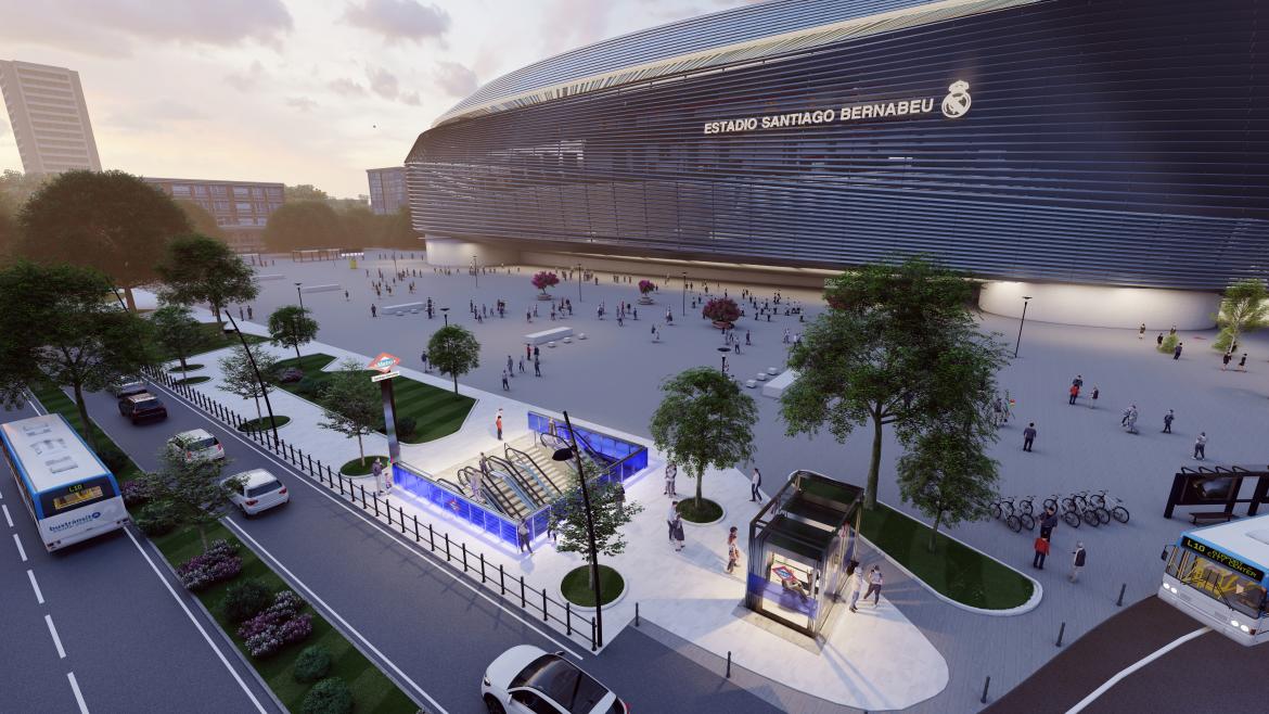 La Comunidad de Madrid inicia las obras de modernización de la estación de Metro Santiago Bernabéu