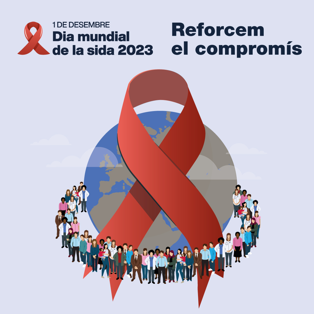 Sant Feliu reforça el seu compromís en el Dia Mundial de la lluita contra la Sida