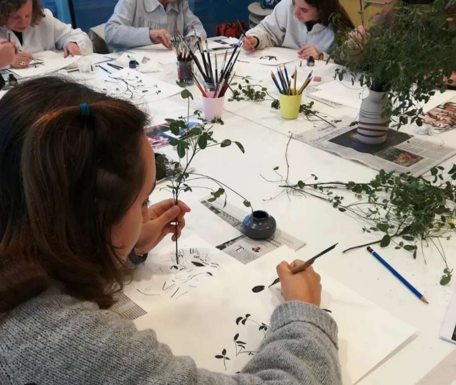 Segona edició del taller artístic sobre el Parc de la Serralada de Marina