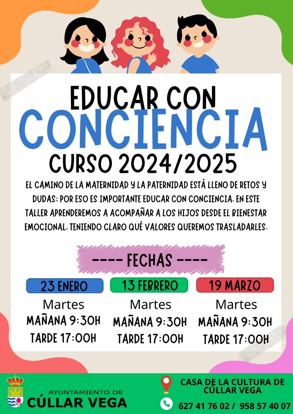 "Educar con conciencia" primer trimestre de 2024