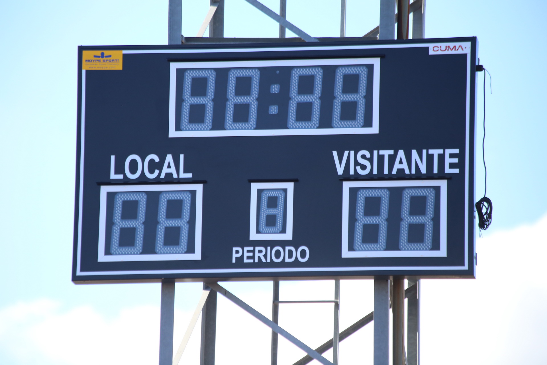 Getafe instala 11 nuevos marcadores para las competiciones deportivas