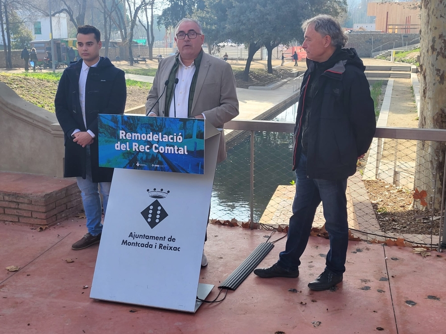 Inaugurada la remodelació del Rec Comtal a la Casa de la Mina