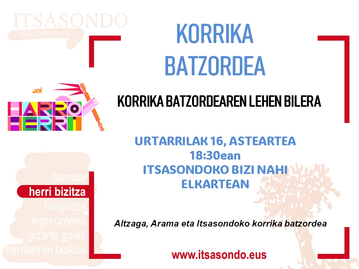 KORRIKA BATZORDEA