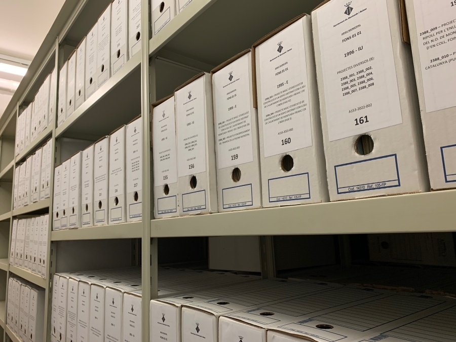 L’Arxiu Municipal rep una subvenció de la Generalitat