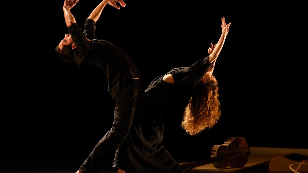 La Comunidad de Madrid se adentra en 2024 al compás de la música del Ensemble Praeteritum y los pasos del baile de Olga Pericet