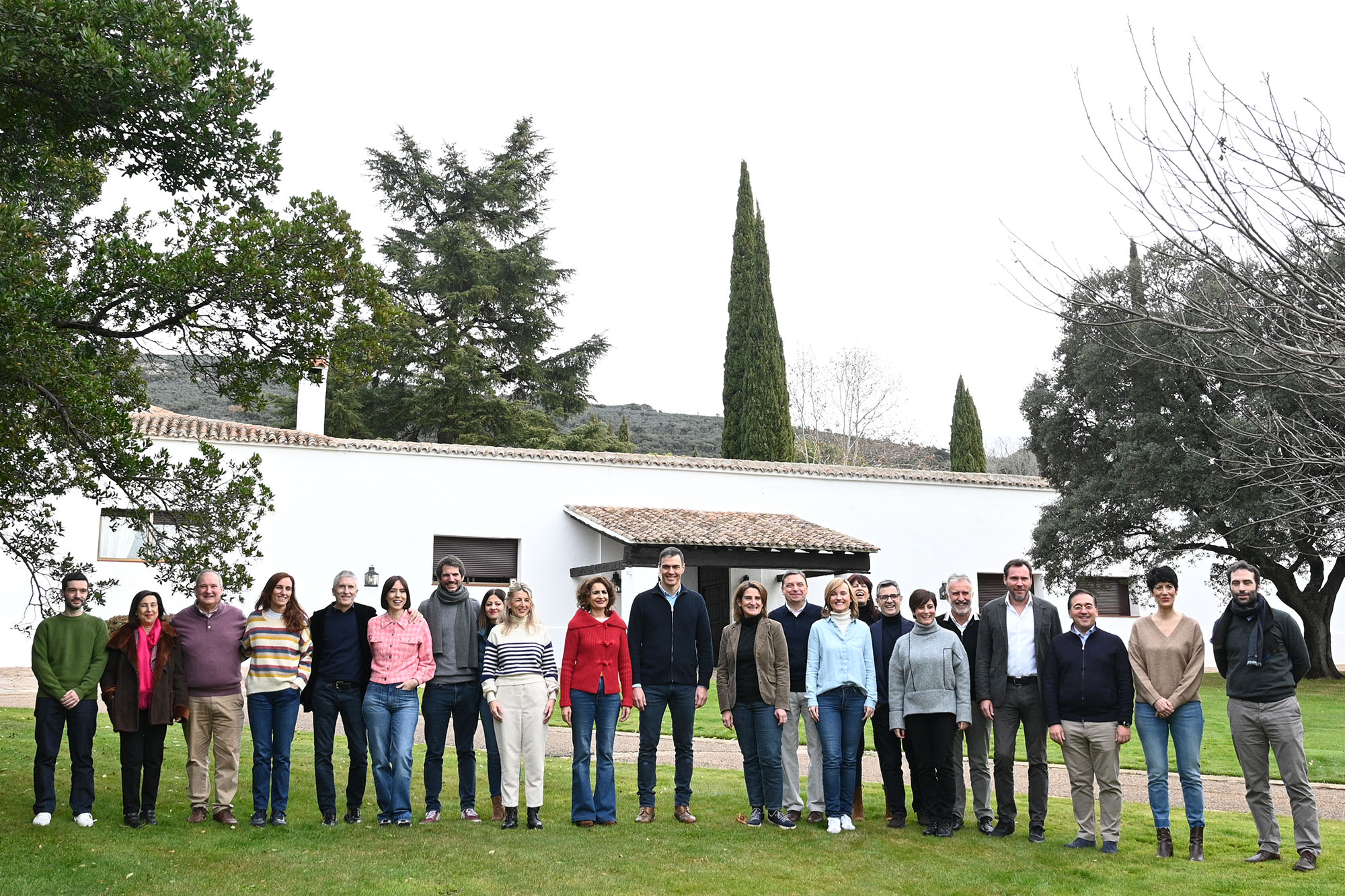 La Moncloa. 13/01/2024. El Gobierno se reúne en Quintos de Mora para impulsar el proyecto político de la nueva legislatura [Presidente/Actividad]
