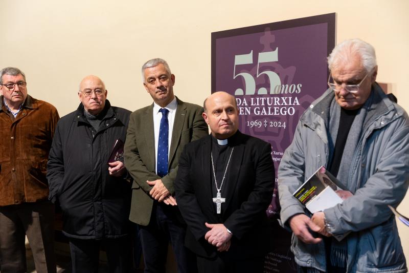 O mosteiro de San Martiño Pinario acollerá ata finais de febreiro a exposición que conmemora os 55 anos da liturxia en galego
