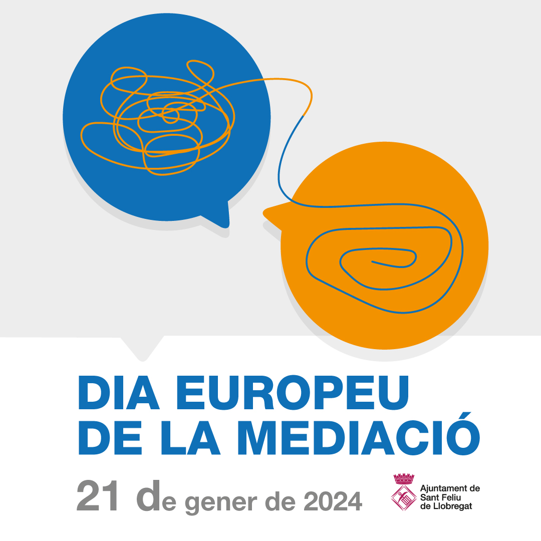 Sant Feliu reivindica el Dia Europeu de la Mediació amb una carpa informativa