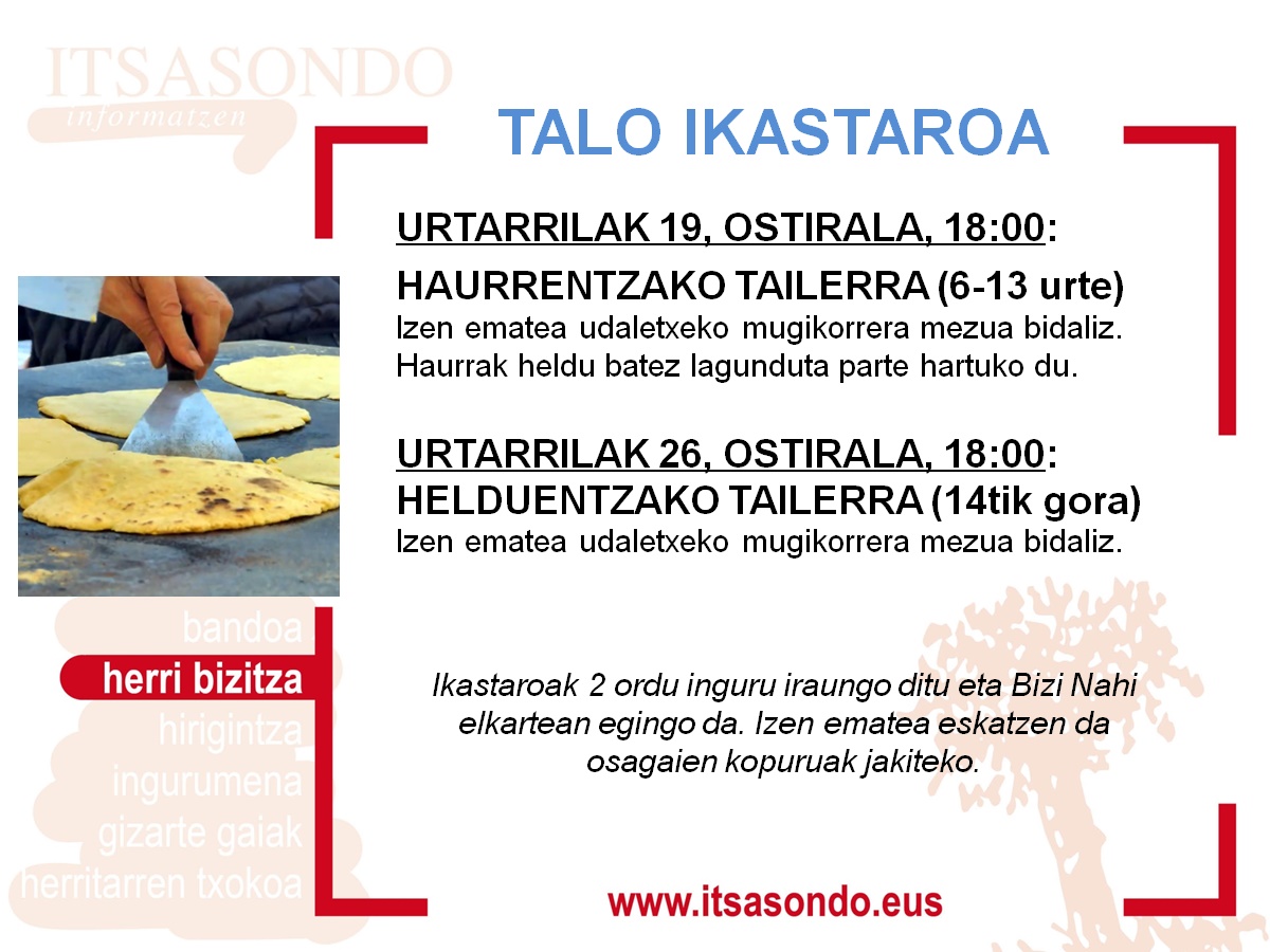 TALO IKASTAROA