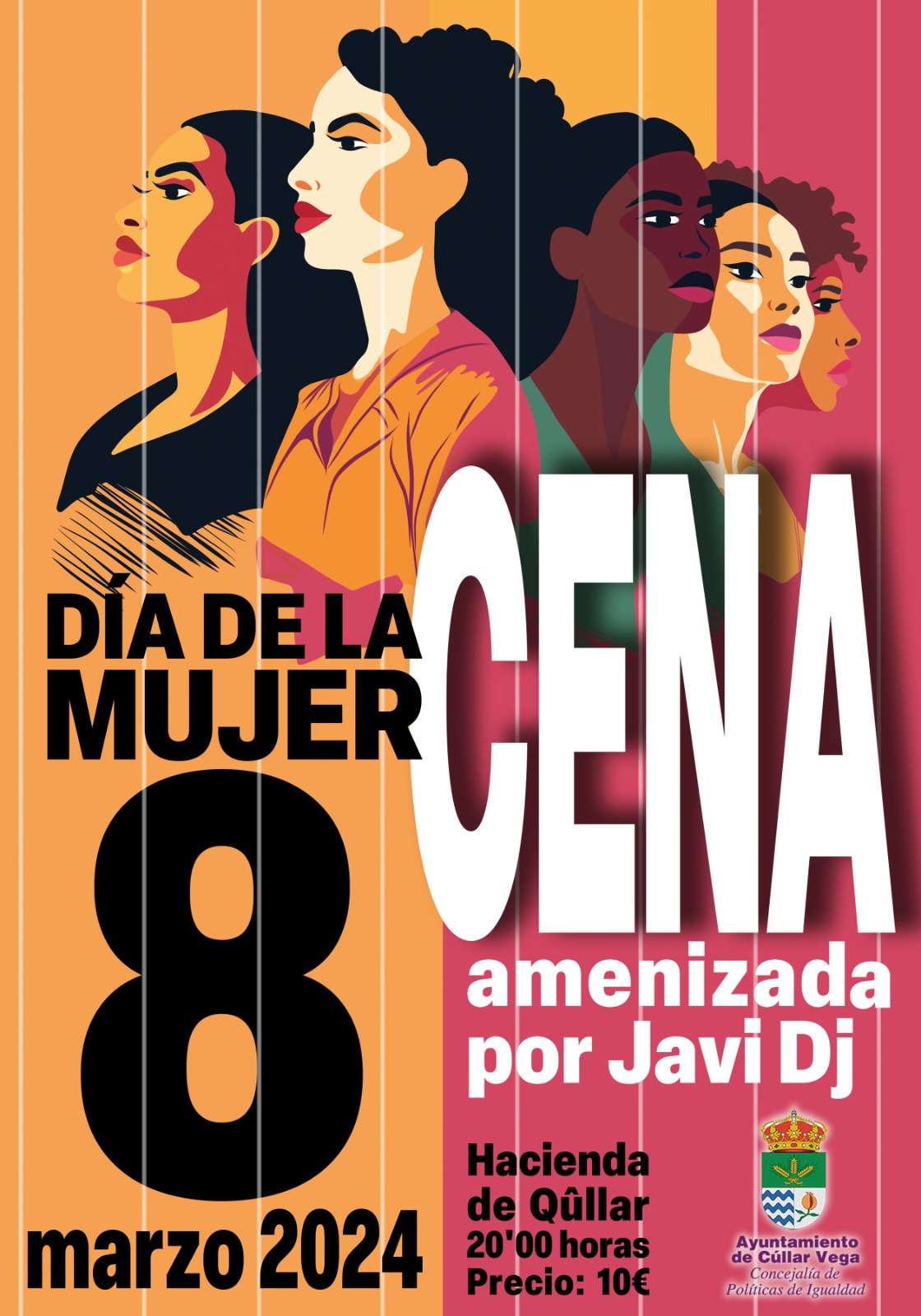 8 de marzo: Cena del Día de las Mujeres