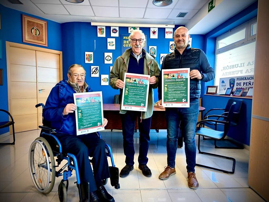 Getafe y la Real Federación de Fútbol de Madrid se unen por el juego limpio dentro y fuera del campo