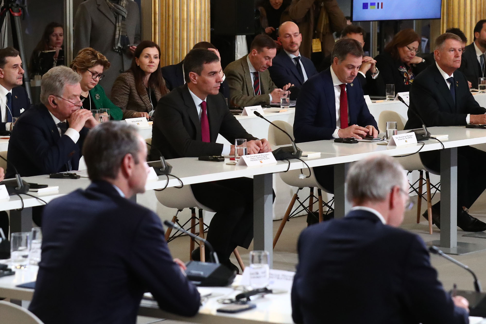 La Moncloa. 26/02/2024. Pedro Sánchez defiende la necesidad de aumentar el apoyo a Ucrania frente a un posible avance ruso [Presidente/Actividad]