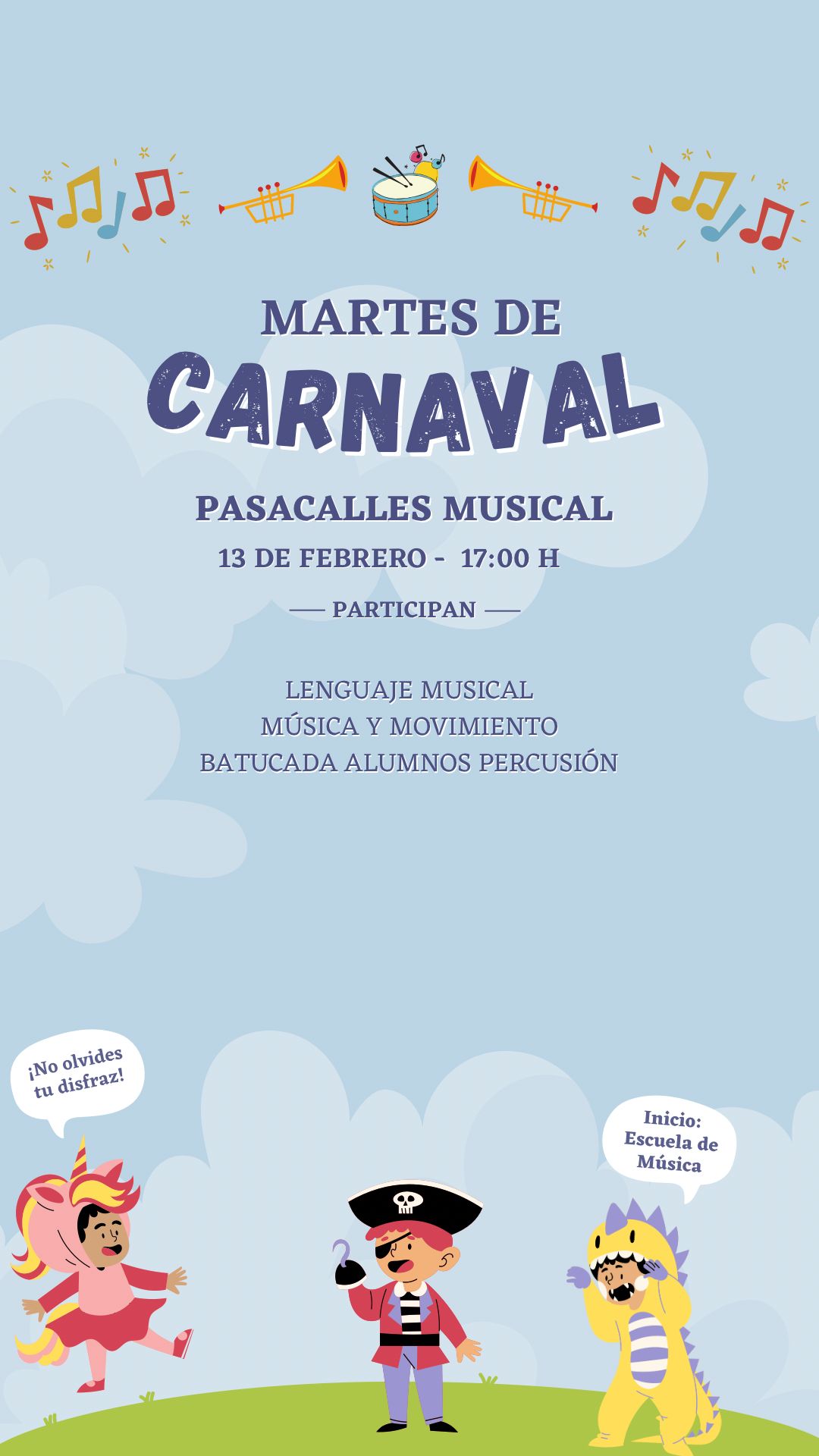 "Martes de Carnaval" pasacalles musical