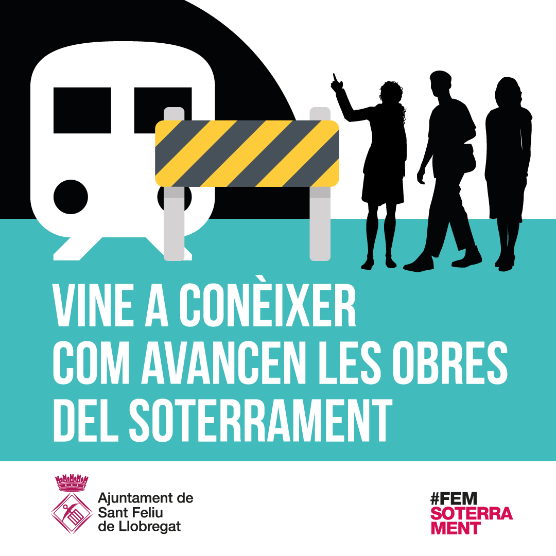 Tornen les passejades urbanes per conèixer com avancen les obres del soterrament